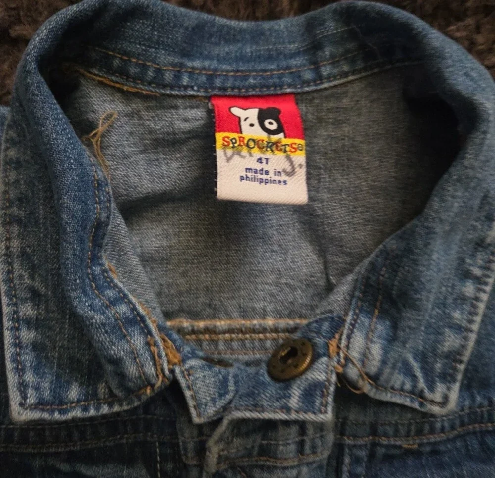 Classic Blue Denim Jacket for Kids Sprockets 4t